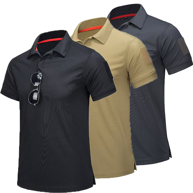 Tactical Military Shirt Cargo - Pullover militare traspirante da uomo T-shirt