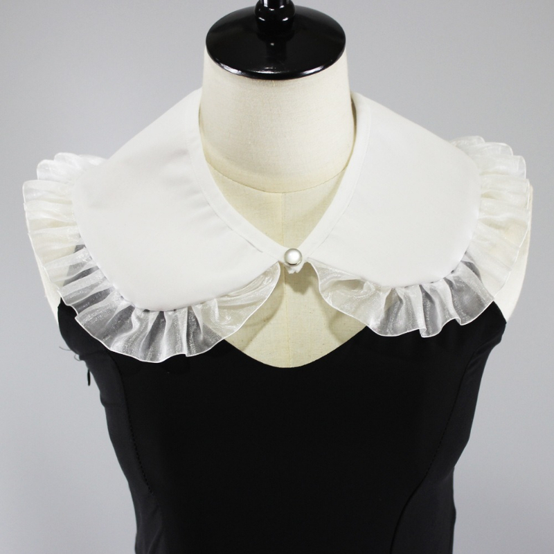 Shirts - Colletto Finto Staccabile da Donna, Colletto