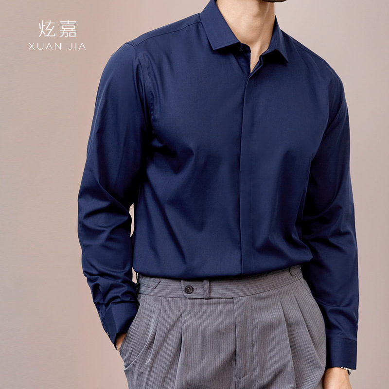 Mens Satin Silk Dress Shirt - Camicia da uomo in seta 2026,