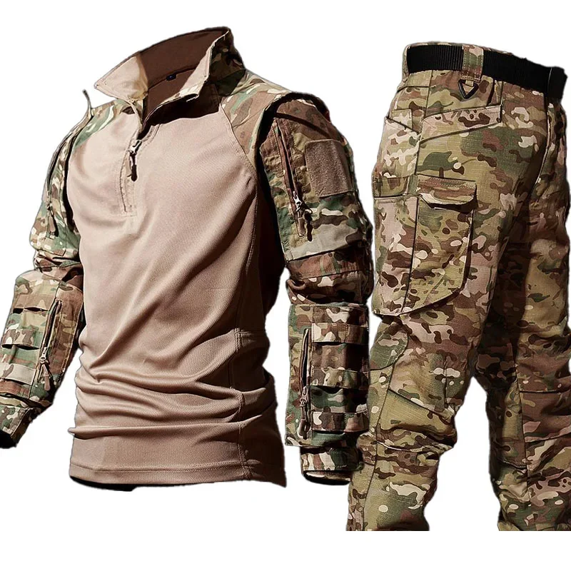 Nuova Tuta Tattica da Uomo, Ab - Tactical Military Shirt Cargo recensione e prezzo
