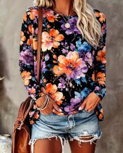 Top da donna con stampa florea - T-Shirts recensione e prezzo