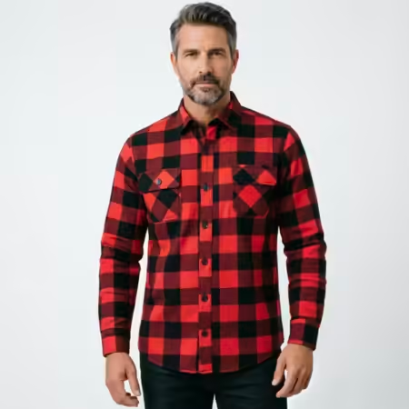 Camicia a Quadri Pesante Stile - Flannel Plaid Shirt Heavy Weight recensione e prezzo