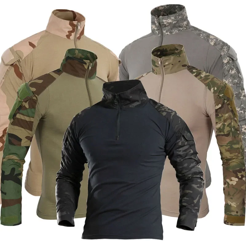 Camicie da combattimento Camo  - Tactical Military Shirt Cargo recensione e prezzo