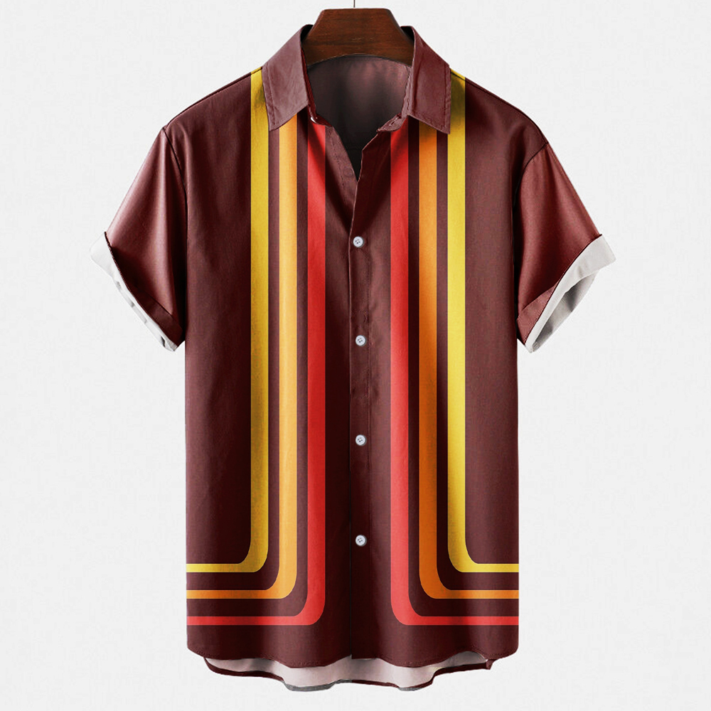 Camicia da Bowling Vintage a R - Short Sleeve Bowling Shirt Retro recensione e prezzo
