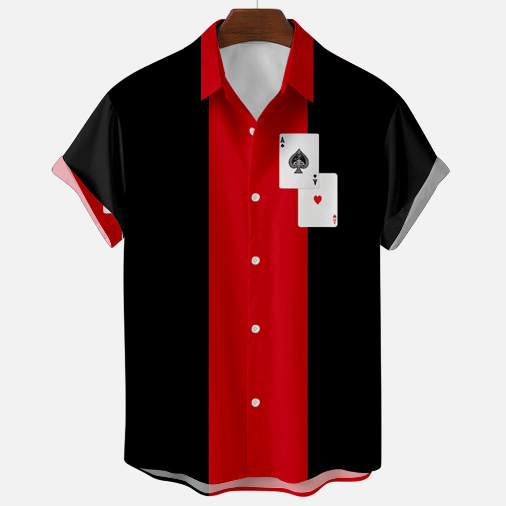 Camicia da Bowling Vintage a R - Short Sleeve Bowling Shirt Retro recensione e prezzo