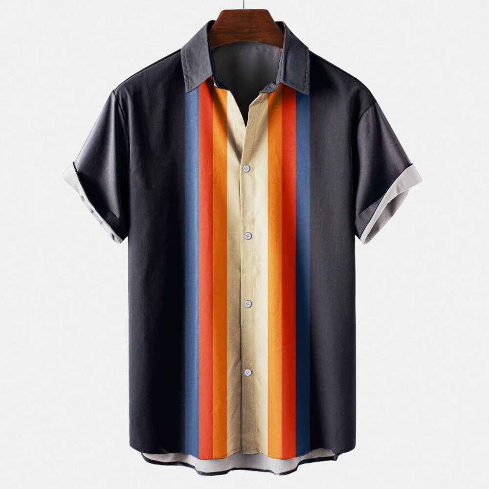 Camicia da Bowling Vintage a R - Short Sleeve Bowling Shirt Retro recensione e prezzo