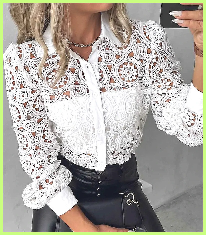Camicia Bianca in Pizzo da Don - Shirts recensione e prezzo