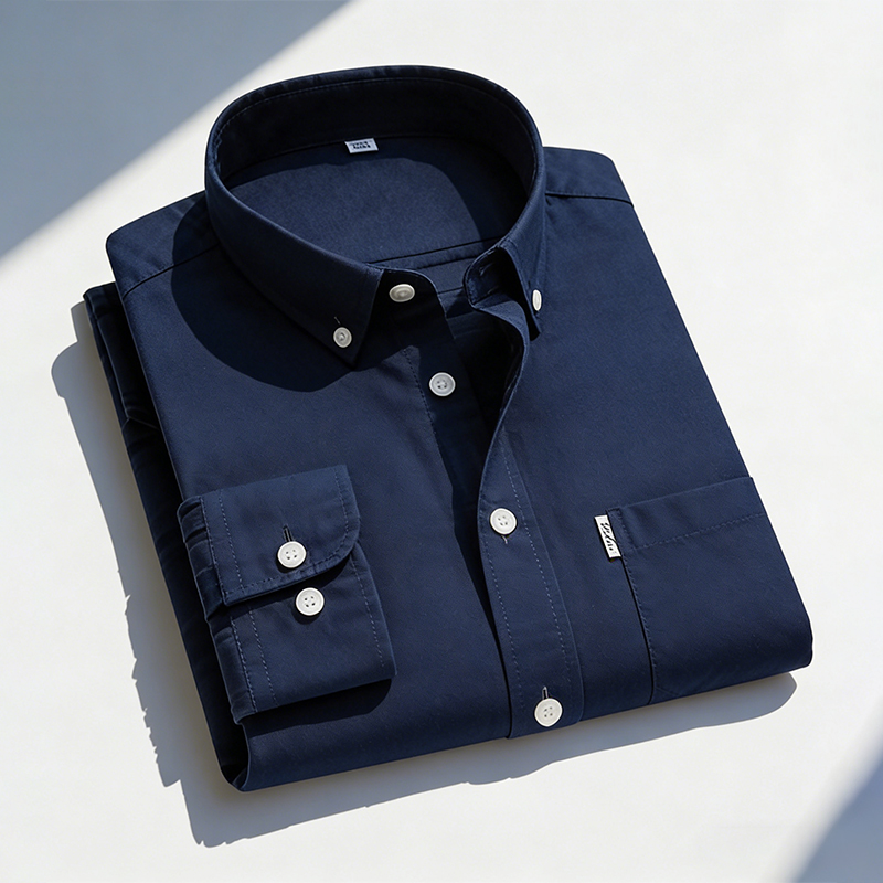 Camicie Casual da Uomo in Puro - Oxford Cotton Casual Shirt Business recensione e prezzo