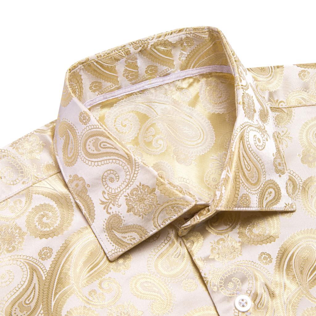 Camicie da uomo in seta Champa - Mens Satin Silk Dress Shirt recensione e prezzo