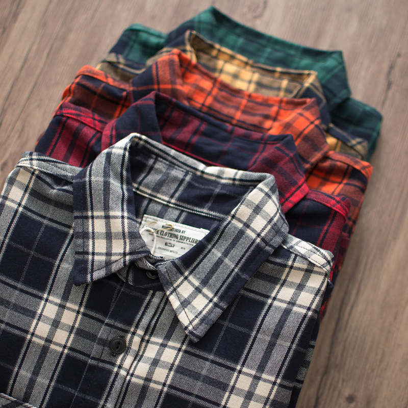 Autunno New American Retro 300 - Flannel Plaid Shirt Heavy Weight recensione e prezzo